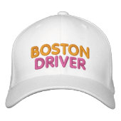 Boston Driver Embroided Pet (Voorkant)