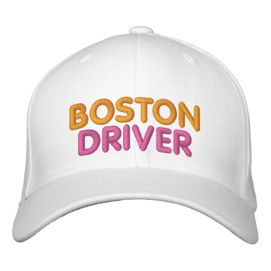 Boston Driver Embroided Pet (Voorkant)