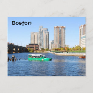 Boston Duck Tours Briefkaart