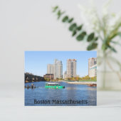 Boston Duck Tours Briefkaart (Staand voorkant)