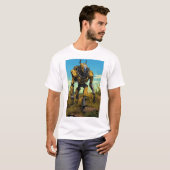 Boston Dynamics Robot in Hot Prairie Volledig .PNG T-shirt (Voorkant volledig)