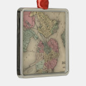 Boston en aangrenzende steden metalen ornament (Rechts)