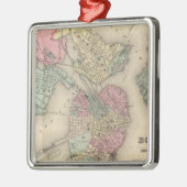 Boston en aangrenzende steden metalen ornament (Links)