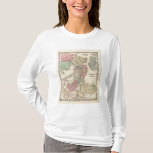 Boston en aangrenzende steden t-shirt