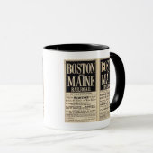 Boston en Maine Railroad Mok (Voorkant rechts)