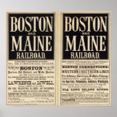 Boston en Maine Railroad Poster (Voorkant)