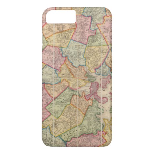 Boston en omgeving Case-Mate iPhone case (Achterkant)