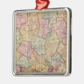Boston en omgeving metalen ornament (Links)