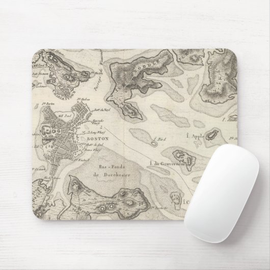 Boston en Surround Area Muismat (Met muis)
