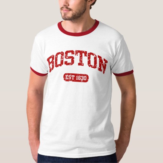 Boston Est 1630 T-shirt (Voorkant)