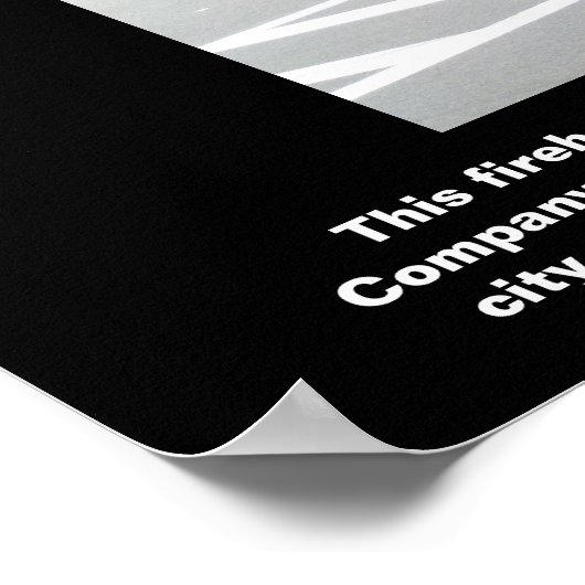 Boston Fire Dept. Engine-33 Poster (Hoek)