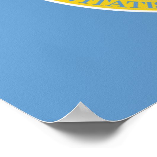 Boston Flag Poster (Hoek)