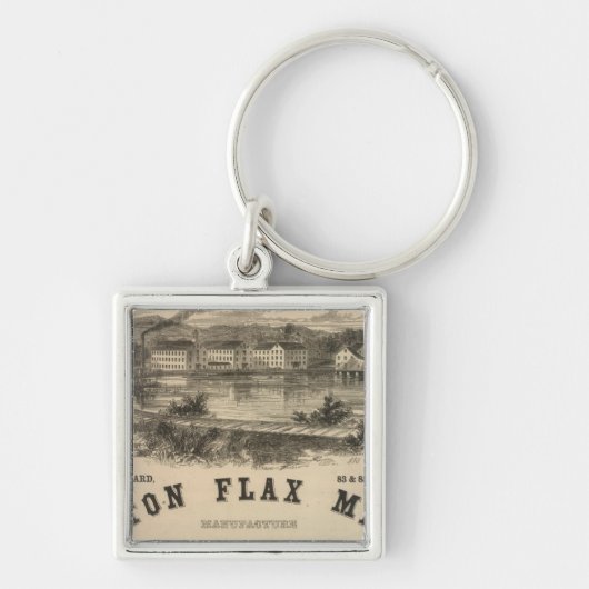 Boston Flax Mills Sleutelhanger (Voorkant)