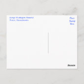 Boston Gardens, Boston Massachusetts Post Card Briefkaart (Achterkant)