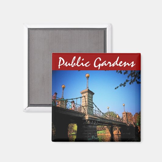Boston Gardens Magnet (Voorkant / Achterkant)