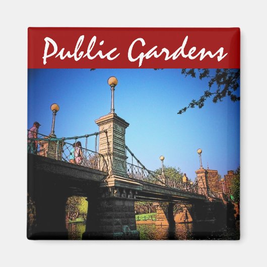 Boston Gardens Magnet (Voorkant)