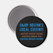 Boston gekookt water magneet (Voorkant / Achterkant)