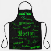Boston Green Fonts Schort (Voorkant)