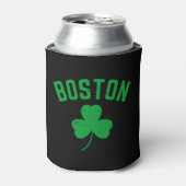 Boston Green Lucky Shamrock Blikjeskoeler (Blikje Voorkant)