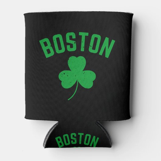 Boston Green Lucky Shamrock Blikjeskoeler (Voorkant)