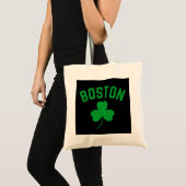 Boston Green Lucky Shamrock Tote Bag (Voorkant (product))