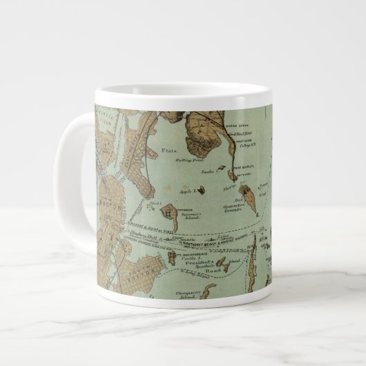 Boston Harbor Grote Koffiekop (Links)