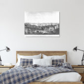 Boston Harbour, 1854 Canvas Afdruk (Insitu (Slaapkamer))