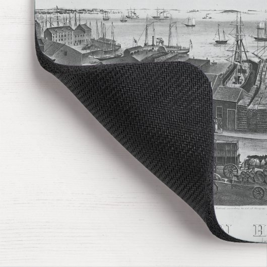 Boston Harbour, 1854 Muismat (Hoek)