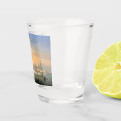Boston Harbour 1854 Shot Glas (Rechts)