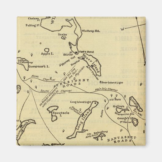 Boston Harbour 2 Magneet (Voorkant)