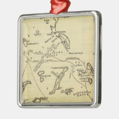 Boston Harbour 2 Metalen Ornament (Links)