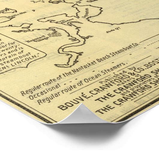 Boston Harbour 2 Poster (Hoek)