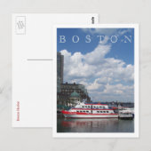 Boston Harbour Briefkaart (Voorkant / Achterkant)