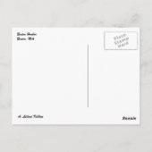 Boston Harbour Briefkaart (Achterkant)