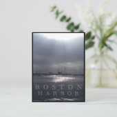 Boston Harbour Briefkaart (Staand voorkant)