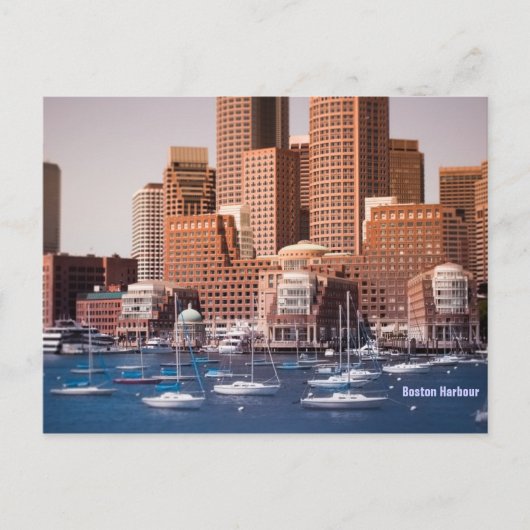 Boston Harbour Briefkaart (Voorkant)