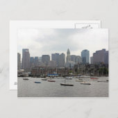 Boston Harbour Briefkaart (Voorkant / Achterkant)