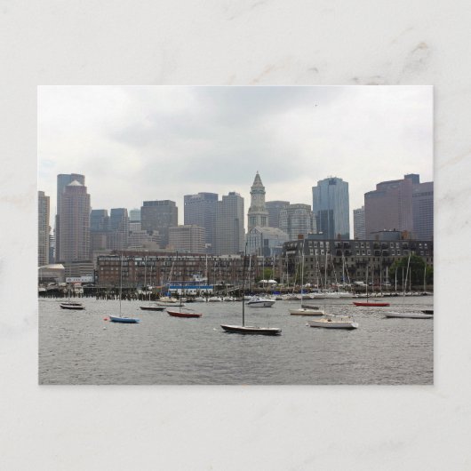 Boston Harbour Briefkaart (Voorkant)