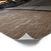 Boston Harbour en skyline. Boston is een van de 6 Poster (Hoek)