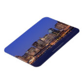 Boston Harbour en skyline. Boston is een van de 9 Magneet (Linkerzijde)