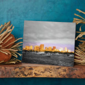 Boston Harbour Fotoplaat (Zijkant)