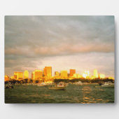 Boston Harbour Fotoplaat (Voorkant)