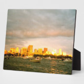 Boston Harbour Fotoplaat (Zijkant)