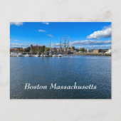 Boston Harbour in Massachusetts Briefkaart (Voorkant)
