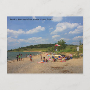Boston Harbour Islands Spectacle Island Beach Briefkaart