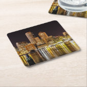 Boston Harbour Kartonnen Onderzetters (Schuin)