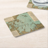 Boston Harbour Kartonnen Onderzetters (Schuin)