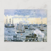 Boston Harbour, kunstschilderkunst, Briefkaart (Voorkant)