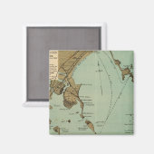 Boston Harbour Magneet (Voorkant / Achterkant)