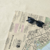 Boston Harbour Nautical Chart 13270 Strandlaken (In situ)